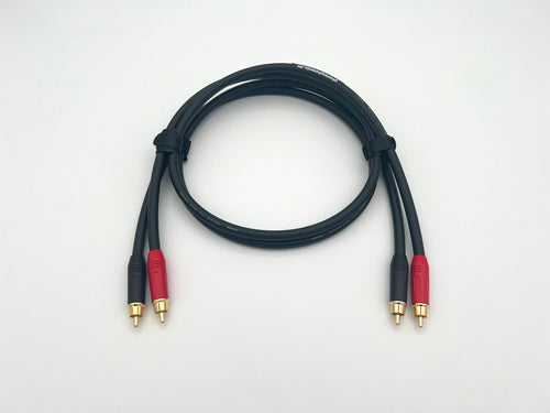 Mogami 2497 Hi-Fi-Stereopaar mit Amphenol RCA-Steckern