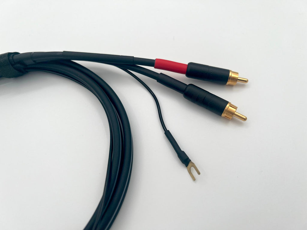 Mogami 2965 mit Switchcraft-Steckern Phonokabel-Set passend für Technics SL-1210 MK2 – MK5