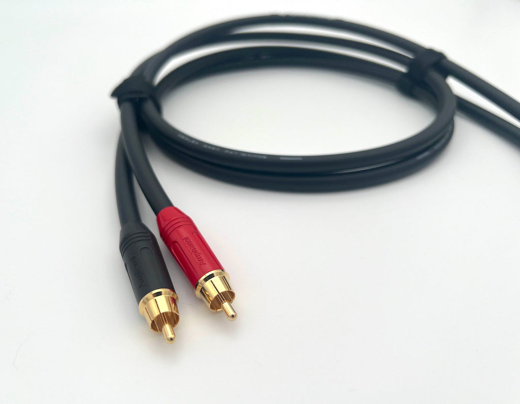 Mogami 2497 Hi-Fi-Stereopaar mit Amphenol RCA-Steckern