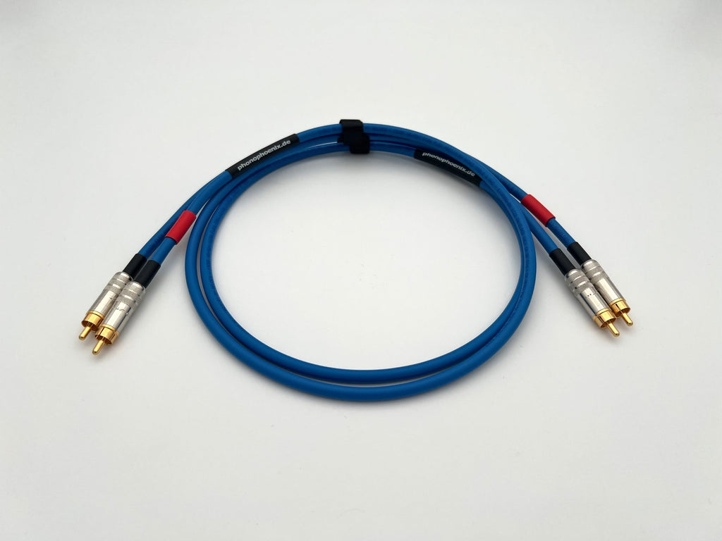 Belden 1505F Stereopaar mit Switchcraft RCA-Steckern