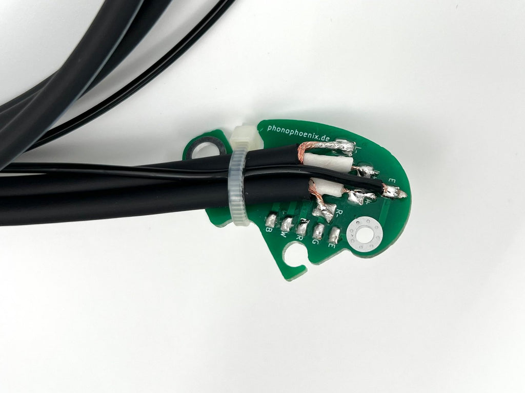 Mogami 2965 mit Switchcraft-Steckern Phonokabel-Set passend für Technics SL-1210 MK2 – MK5