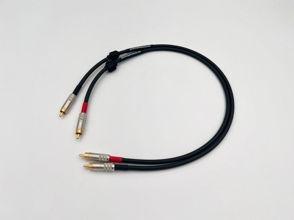 Belden 1505F Stereopaar mit Switchcraft RCA-Steckern